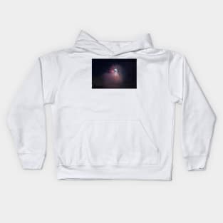 Fireworks competition at night Kids Hoodie